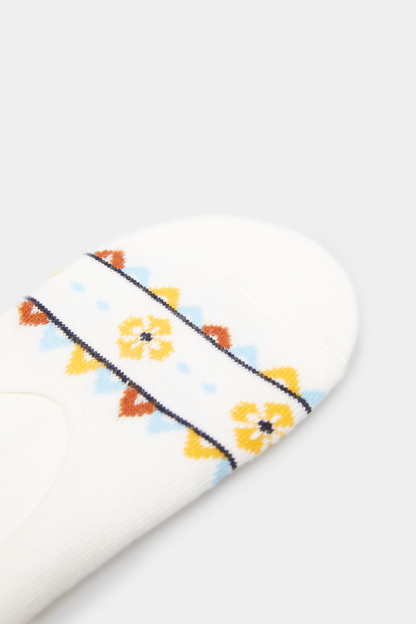 Springfield Meia Invis&iacute;vel Sanefa Flores