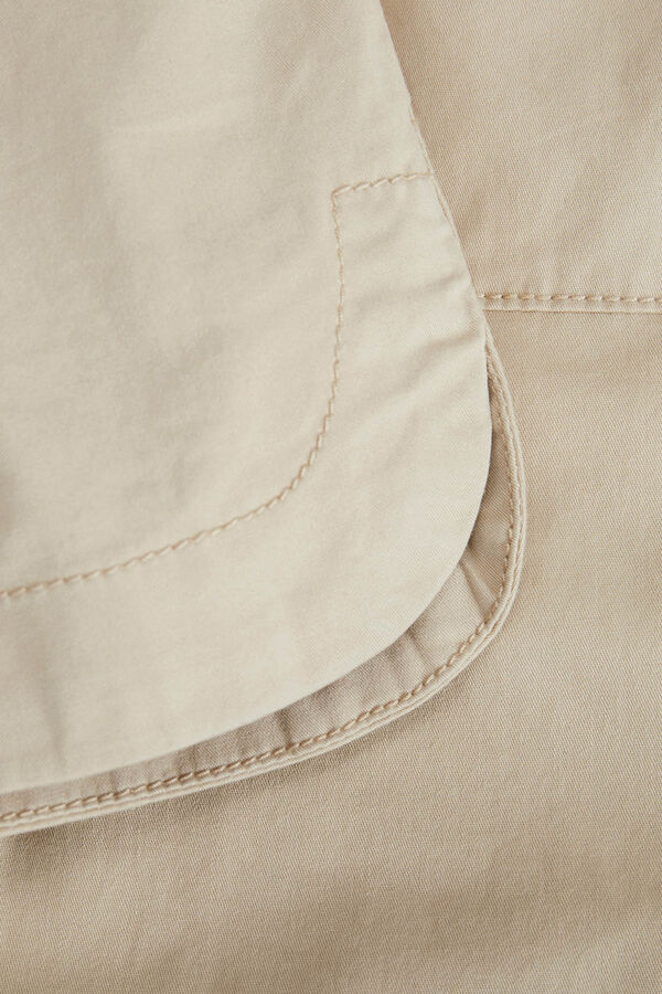 Jack & Jones Camiseta justa curta cinzento