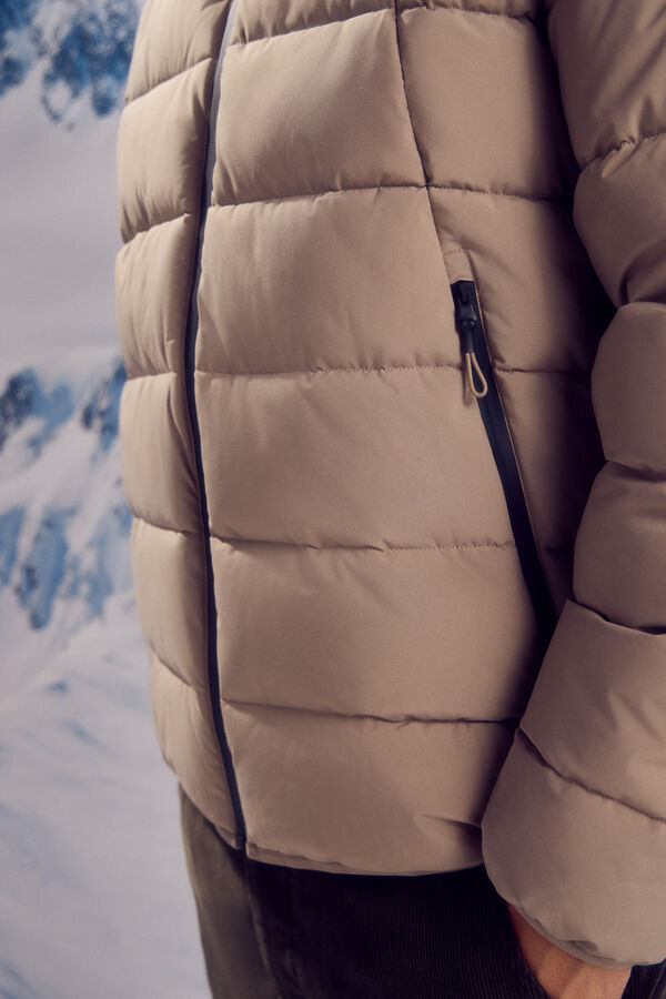 Springfield Casaco acolchoado t&eacute;rmico cru