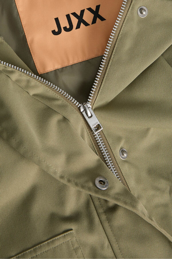 Jack & Jones Jaqueta casual com capuz estampado