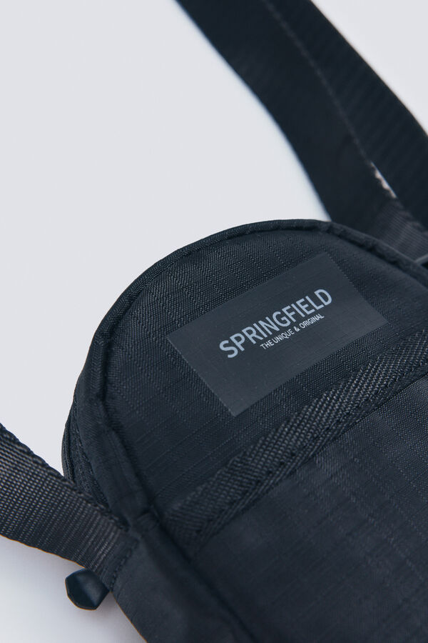 Springfield Bolso peque&ntilde;o cruzado negro negro