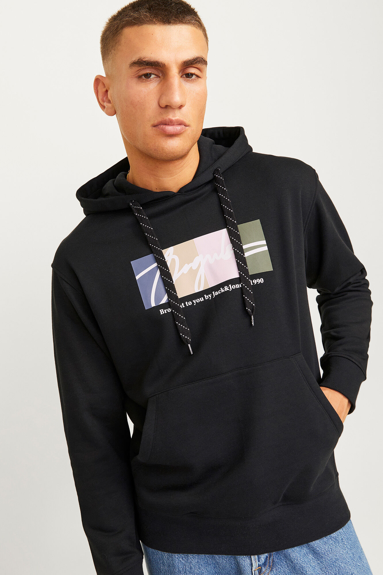 Jack & Jones Sudadera capucha regular fit