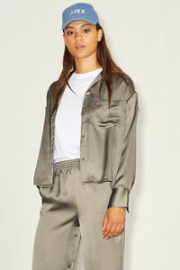 Jack & Jones Camisa acetinada de manga comprida