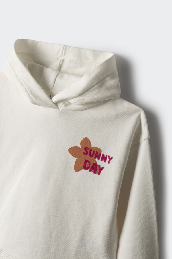 Springfield Kids Sweatshirt mosaico menina bege