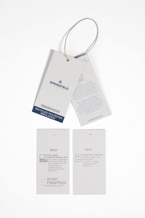 Springfield Casaco combinado capuz cinzento