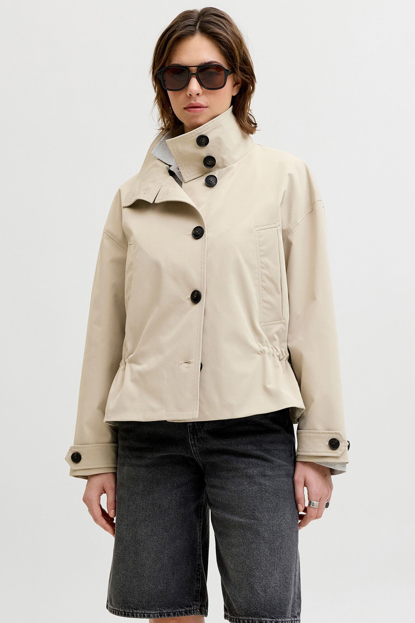 Jack & Jones Chaqueta corta tejido plano regular