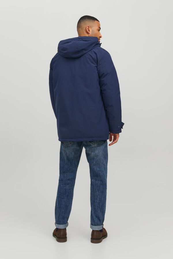 Jack & Jones Parka imperme&aacute;vel azul