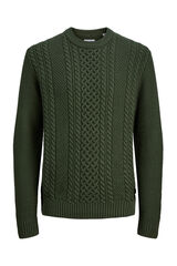 Jack & Jones Jersey de punto estructurado verde