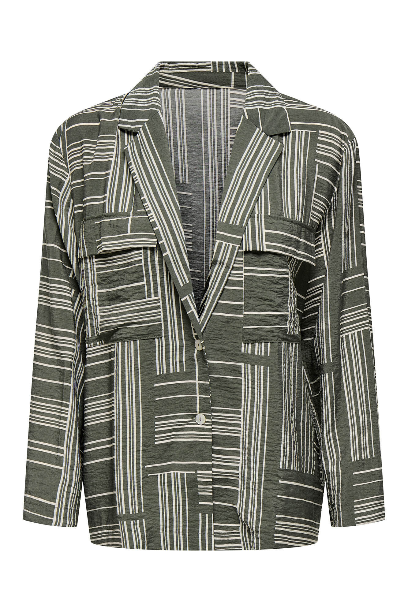 JDY Camisa estampada de manga larga