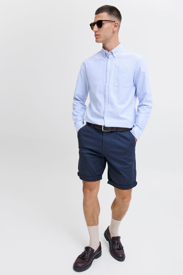 Jack & Jones Bermuda chino regular fit azul
