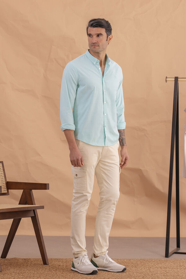 Celopman Pantal&oacute;n Chino Cargo Beige beige