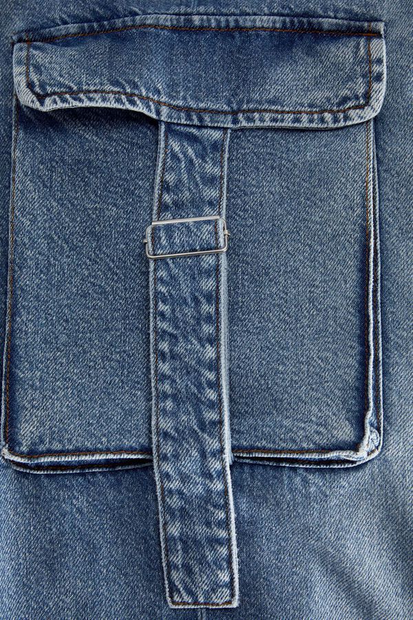 Jack & Jones Jeans Wide Leg Cargo azul