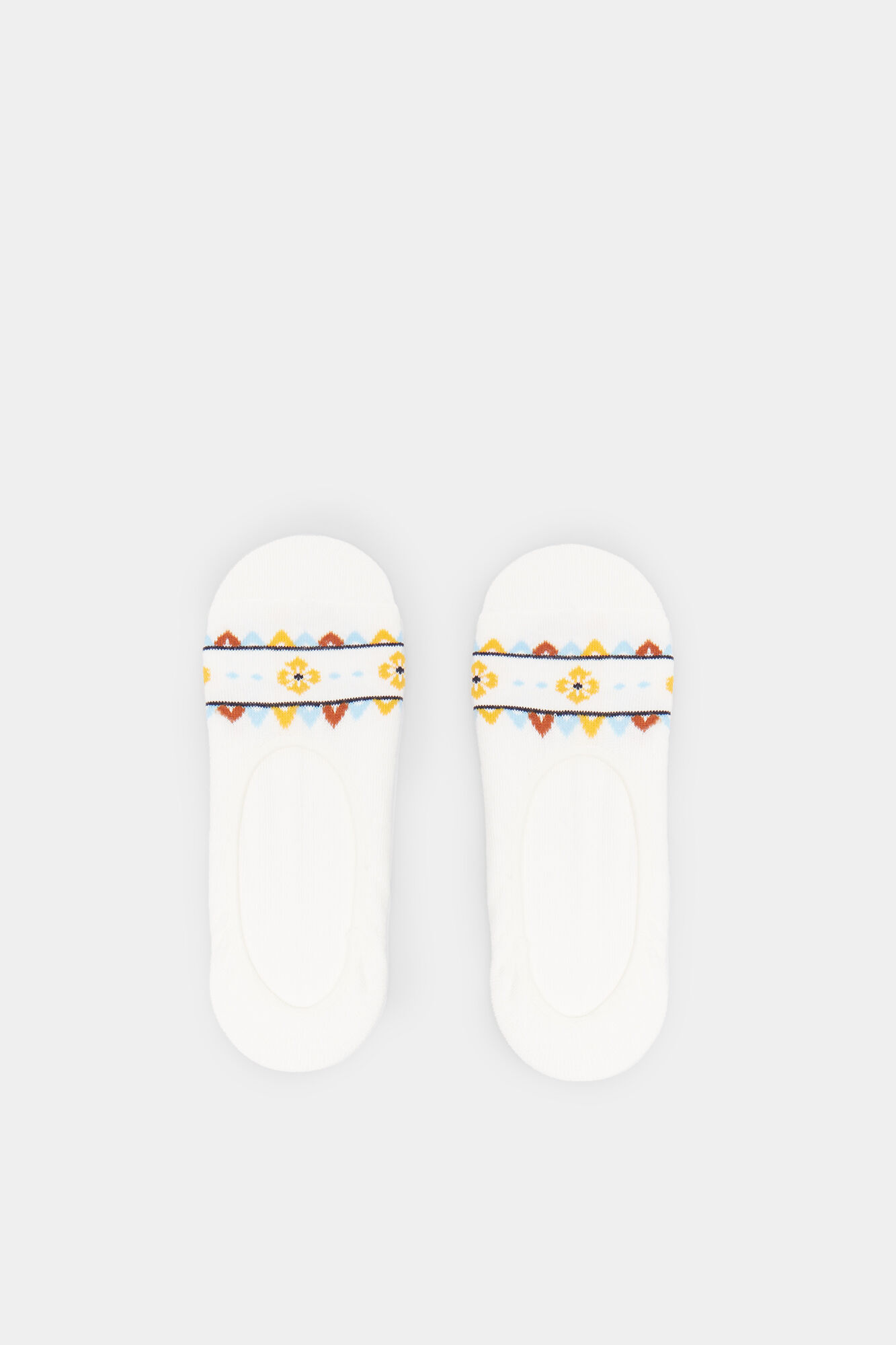 Springfield Meia Invis&iacute;vel Sanefa Flores