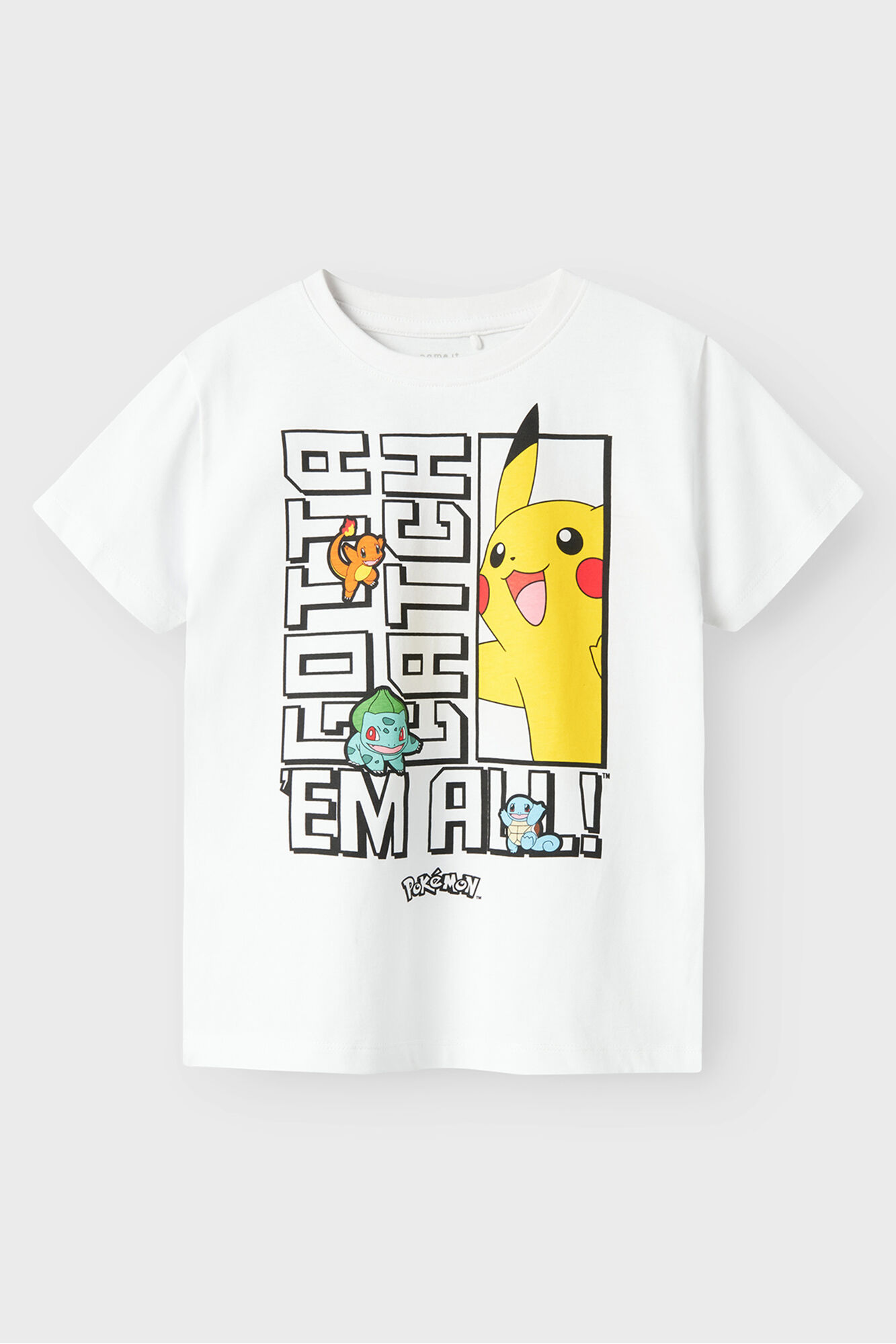 Name it Camiseta Pokemon ni&ntilde;o de algod&oacute;n