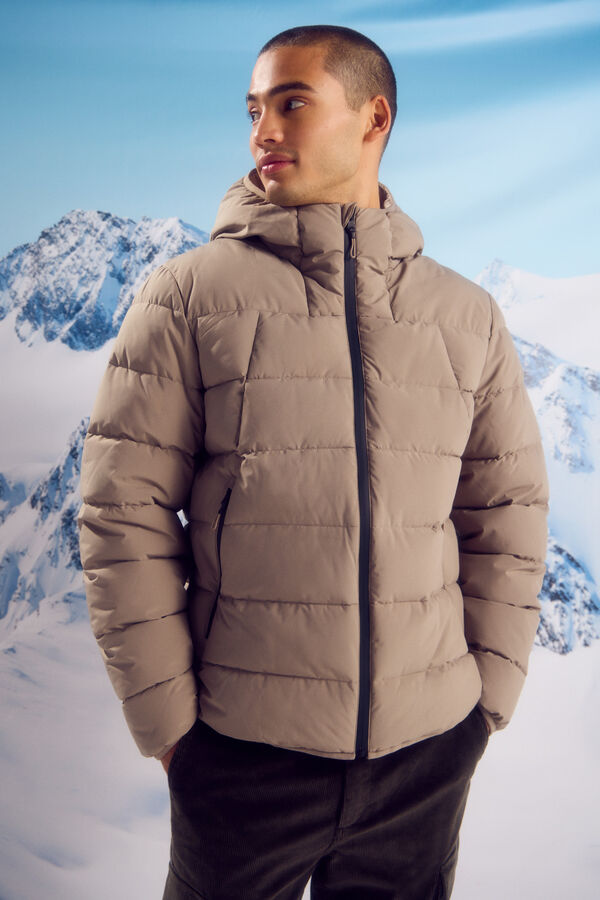 Springfield Casaco acolchoado t&eacute;rmico cru