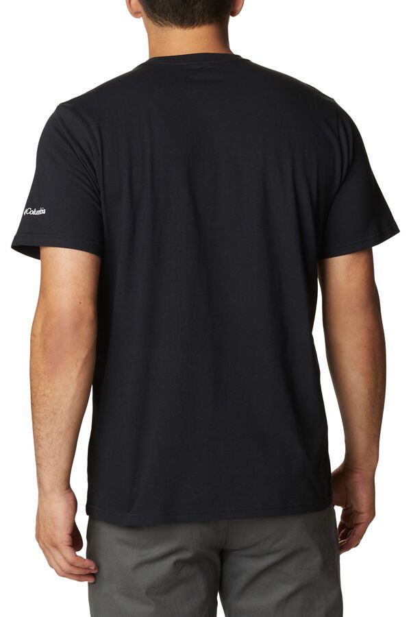 Springfield T-shirt estampada de manga curta Columbia Rockaway River™ para homem preto