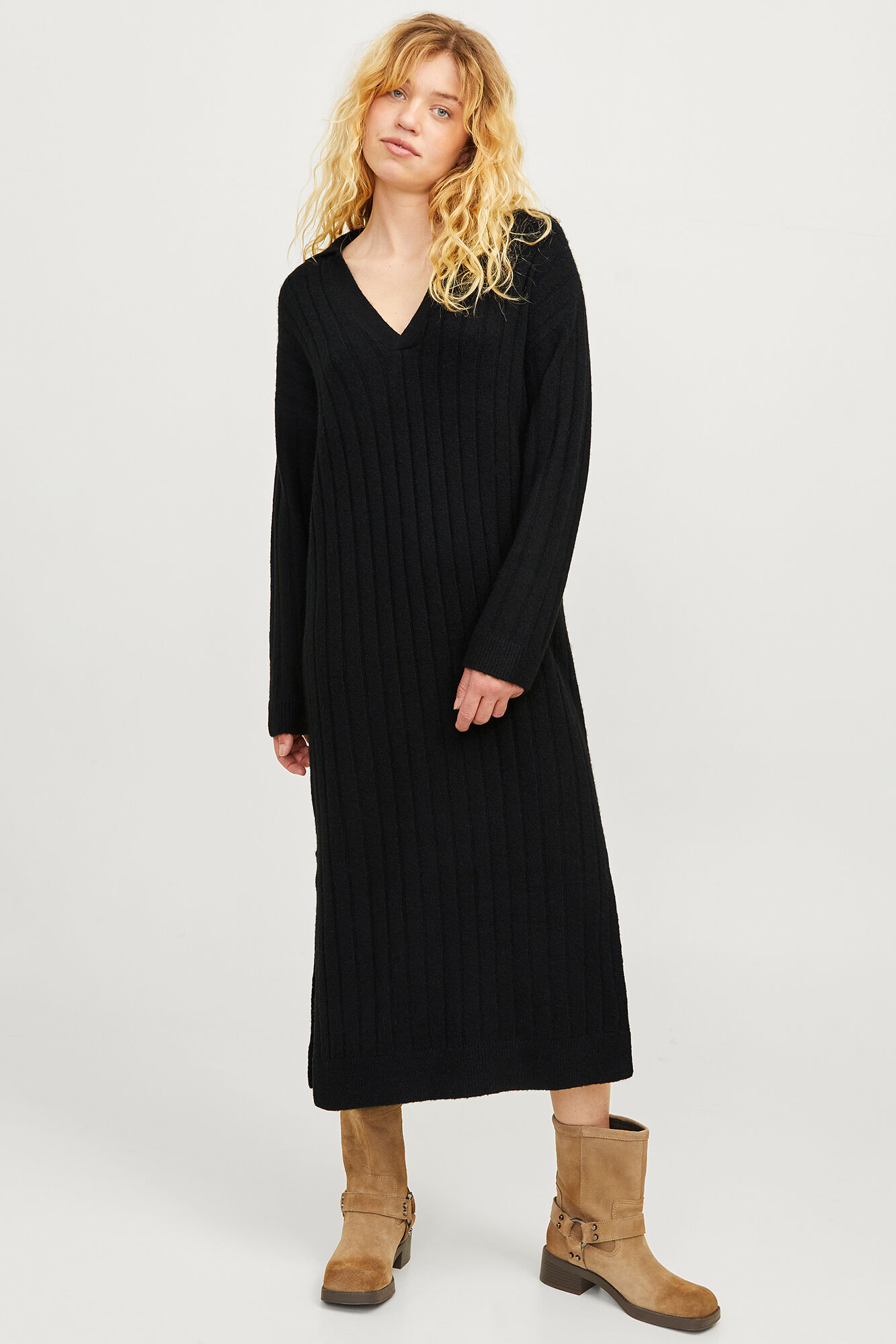 Jack & Jones Vestido maxi de malha