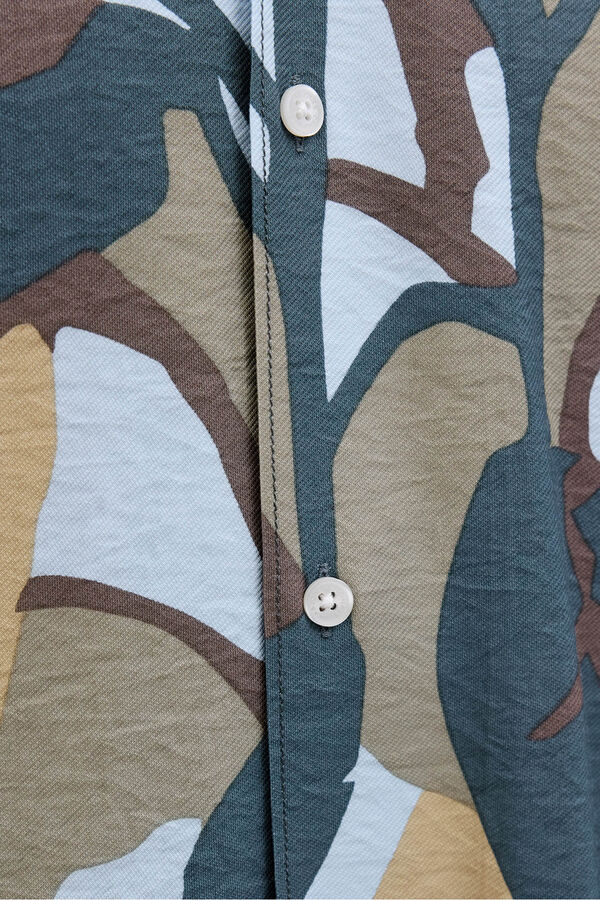 Jack & Jones PLUS Camisa estampada PLUS gris