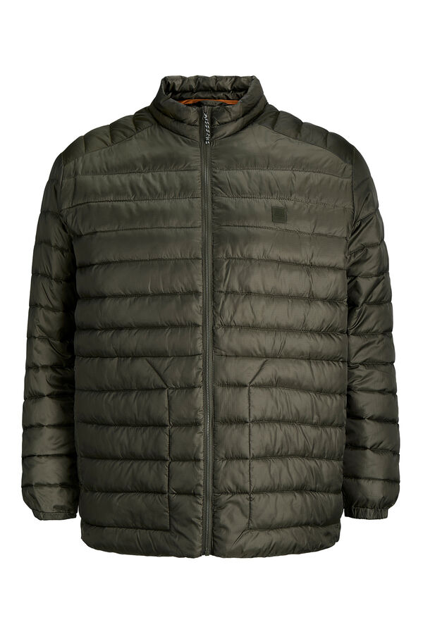 Jack & Jones PLUS Blus&atilde;o acolchoada leve PLUS verde