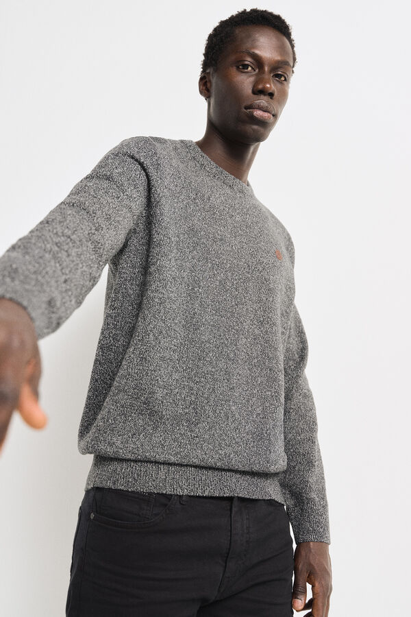 Springfield Jersey liso torzal gris