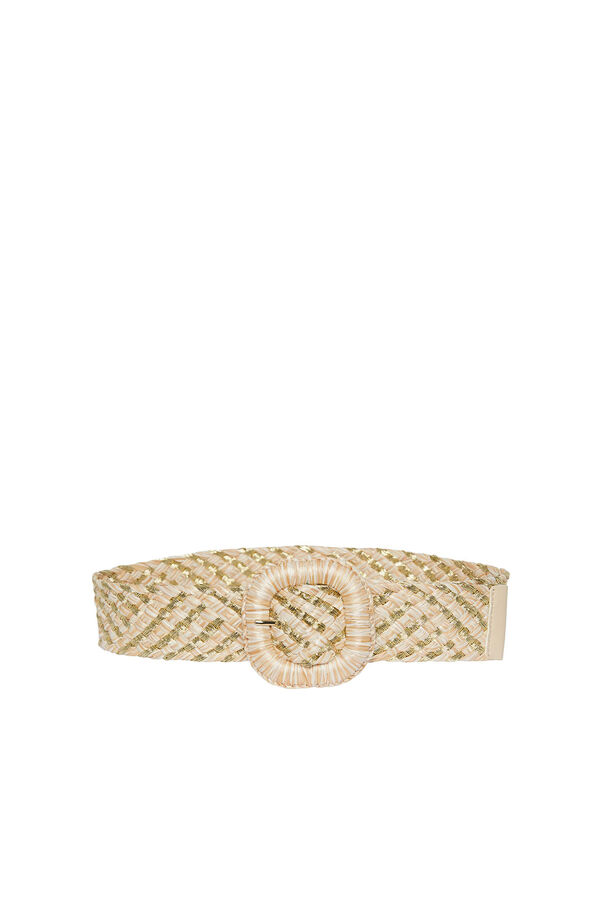 Pieces Cinturón de mujer beige