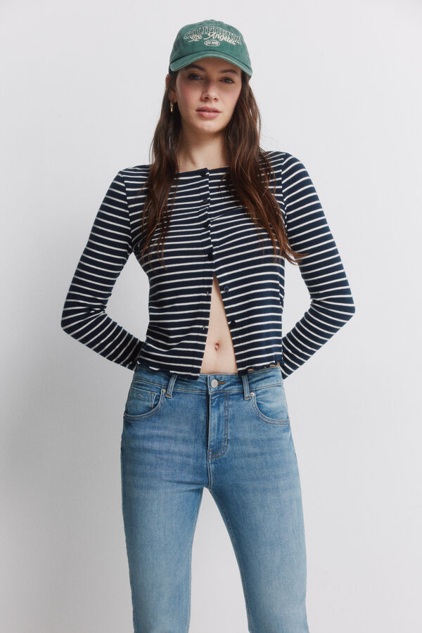 Springfield Cal&ccedil;as jeans push-up azul