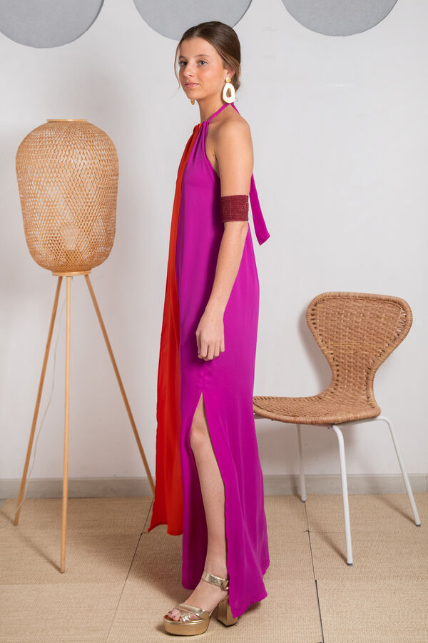 Cul Sac Vestido Ucrania Fucsia fucsia