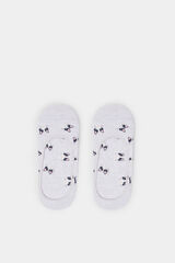 Springfield Meia invis&iacute;vel gato cinzento