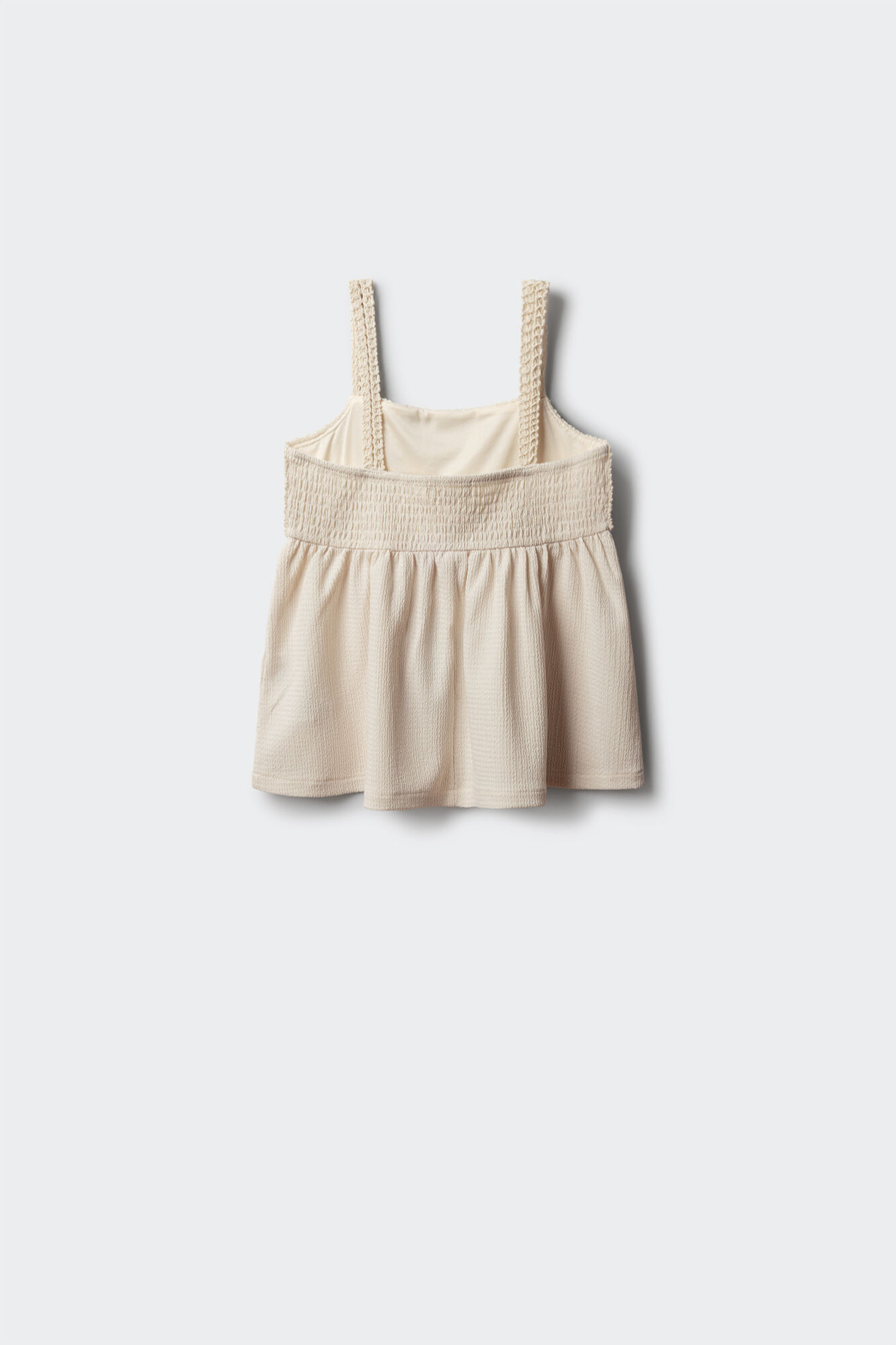 Springfield Kids Top de al&ccedil;as em crochet para menina