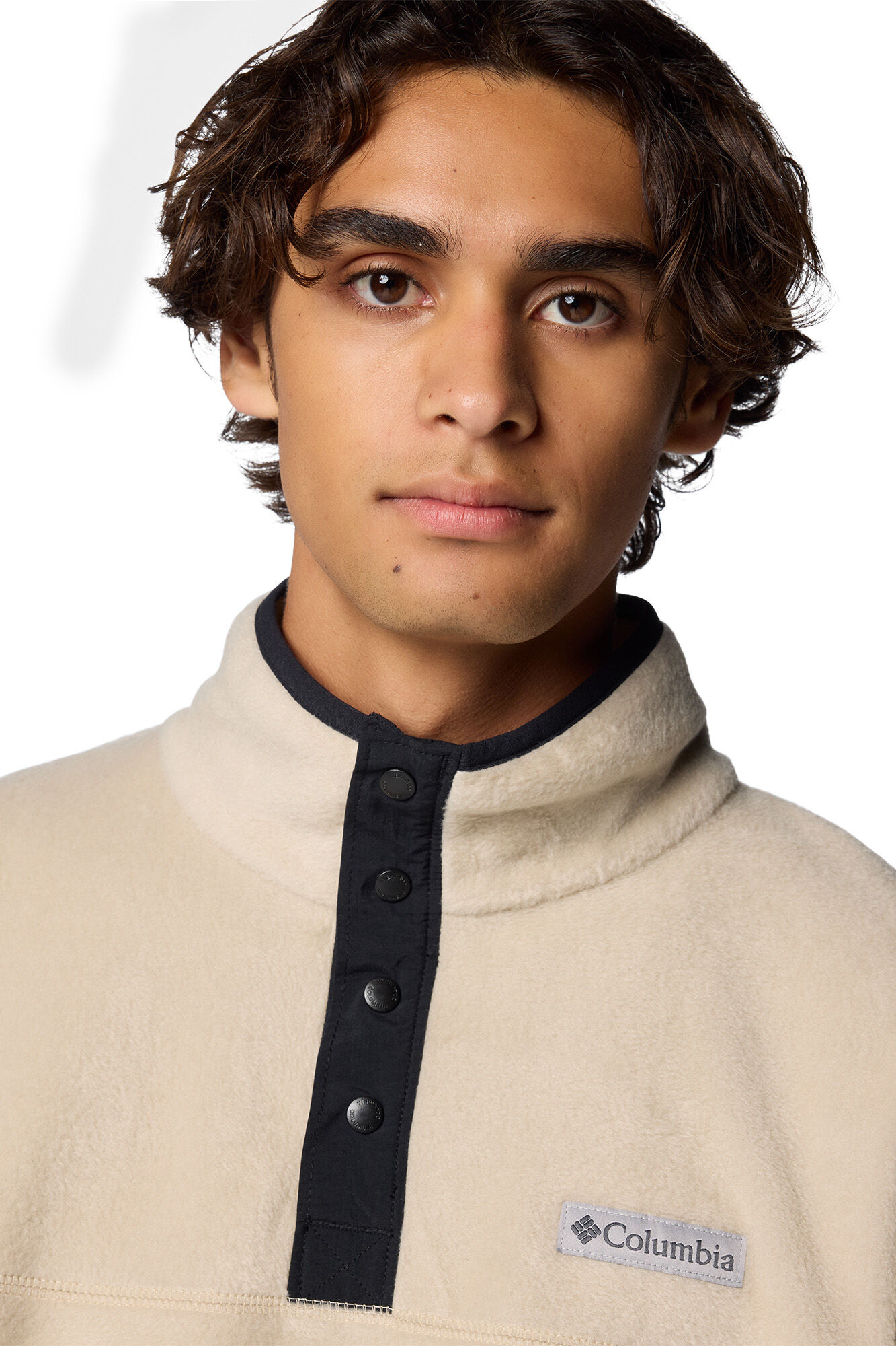 Columbia polar para homem Steens Mountain&trade; II com z&iacute;per e meio fecho