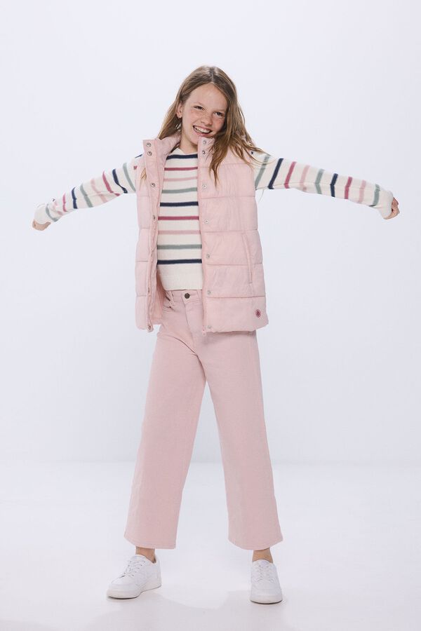 Springfield Kids Chaleco acolchado ni&ntilde;a rosa