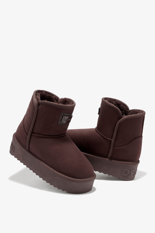 D. Franklin Botines Nordic bajos marr&oacute;n