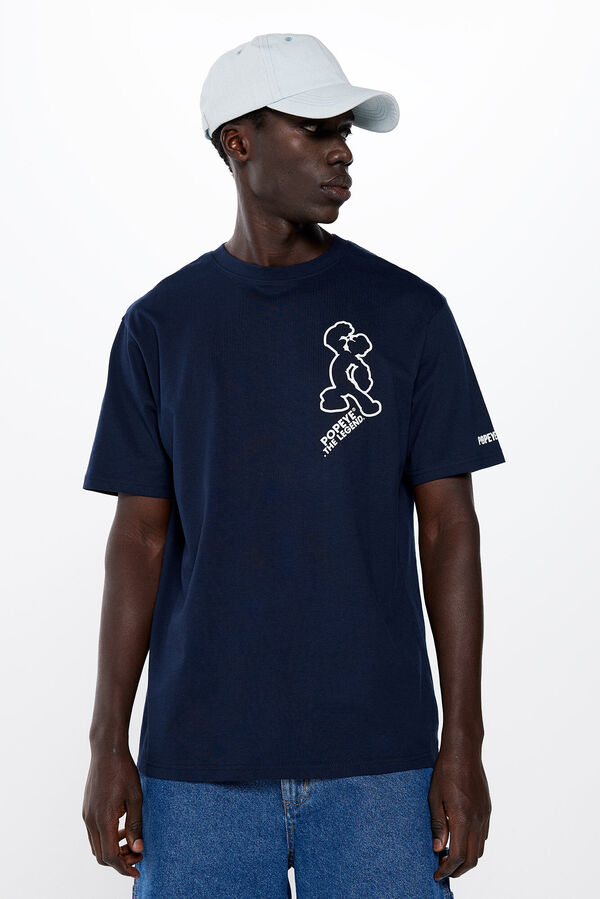 Springfield Camiseta Popeye azul