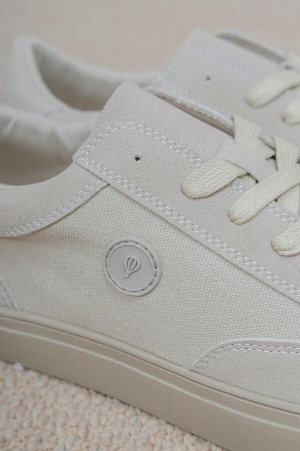 Celopman Sneakers em tecido branco