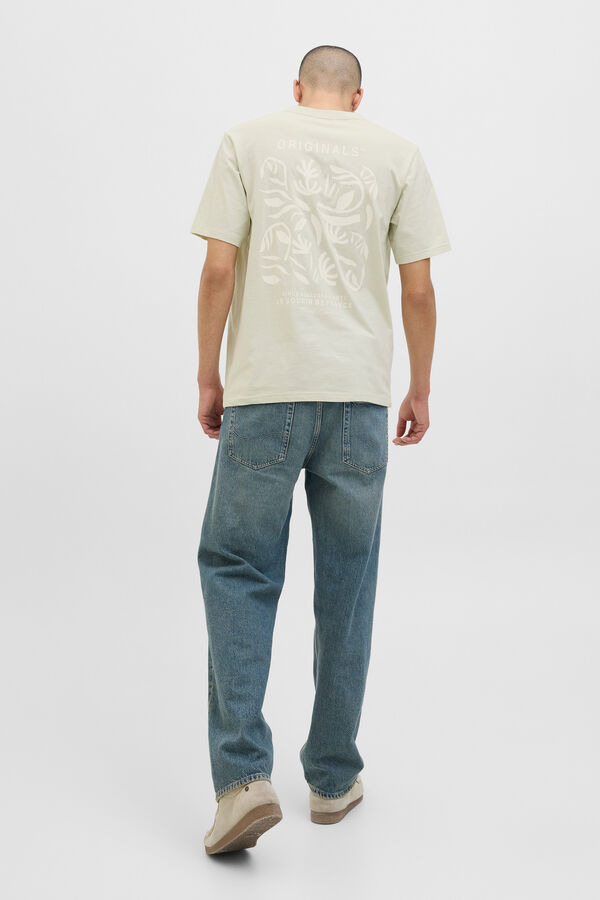 Jack & Jones Camiseta back print verde