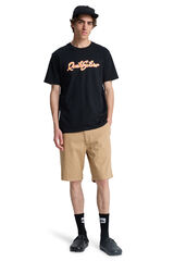 Quiksilver T-shirt manga curta preto
