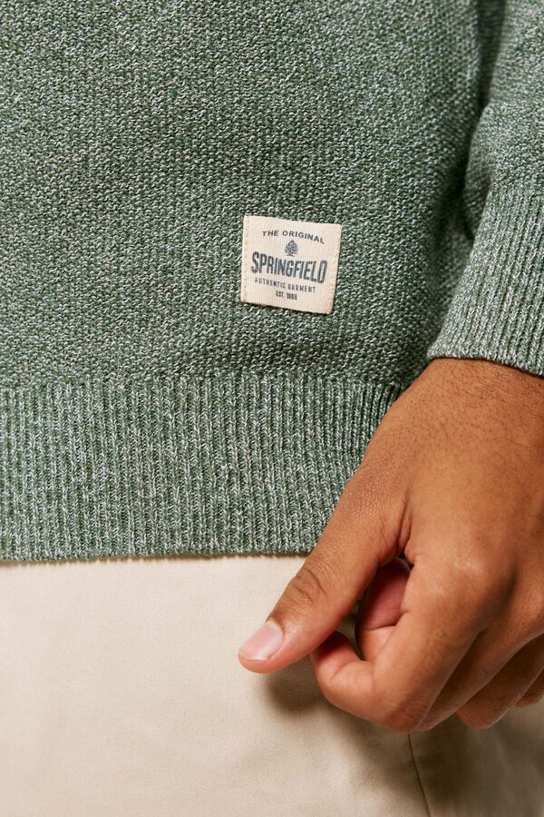 Springfield Jersey estructura bicolor verde