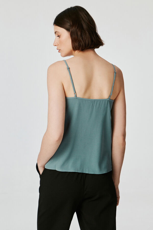 Pieces Top lingerie  cinzento