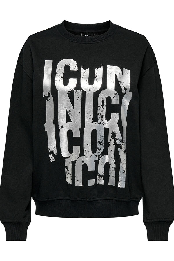 Only Sudadera de manga larga negro
