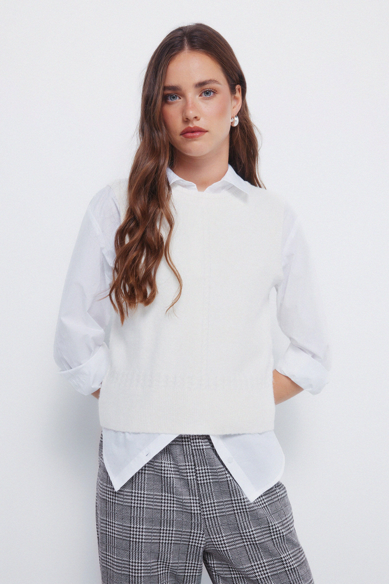 Springfield Chaleco punto trenzas