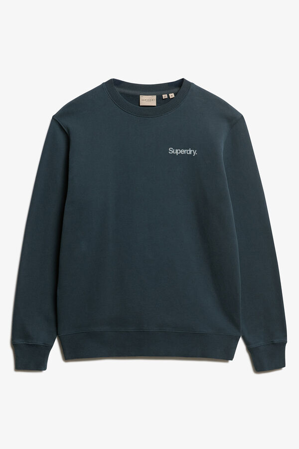 Superdry Sweatshirt gola redonda azul