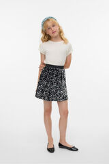 Vero Moda Girl Saia curta com lantejoulas  preto