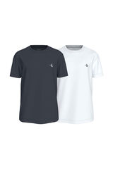 CK Jeans Pack de dos camisetas de manga. azul