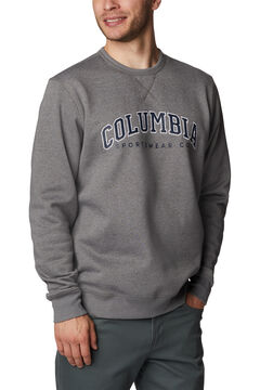Springfield Sudadera de cuello redondo con el logotipo de Columbia™ gris medio