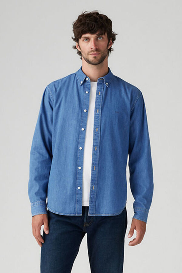 Levi's Camisa de ganga Levis&reg; azul