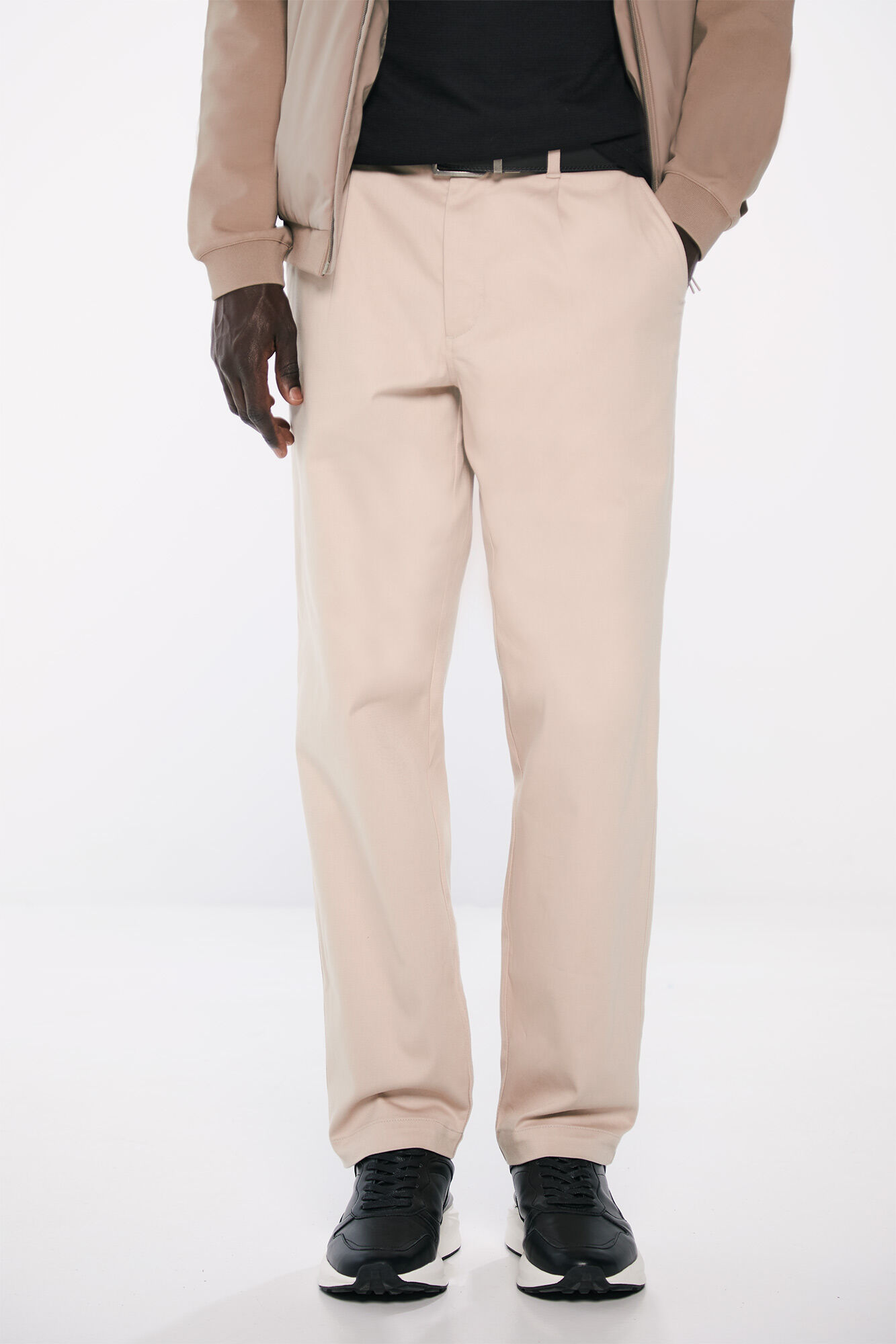 Springfield Pantal&oacute;n pliegues wide fit