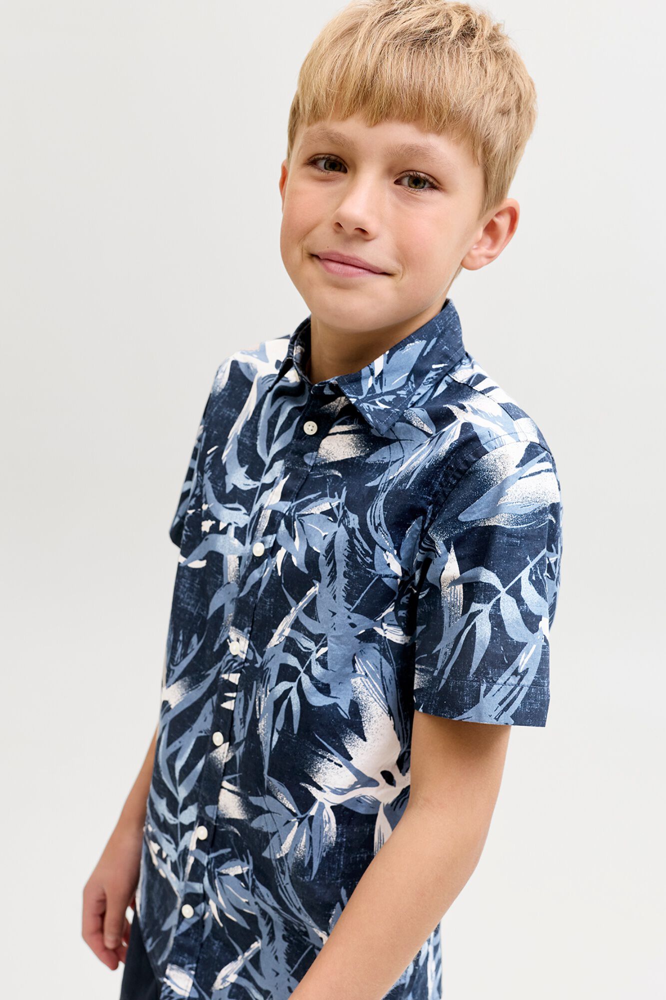 Jack & Jones Junior Camisa estampada manga corta