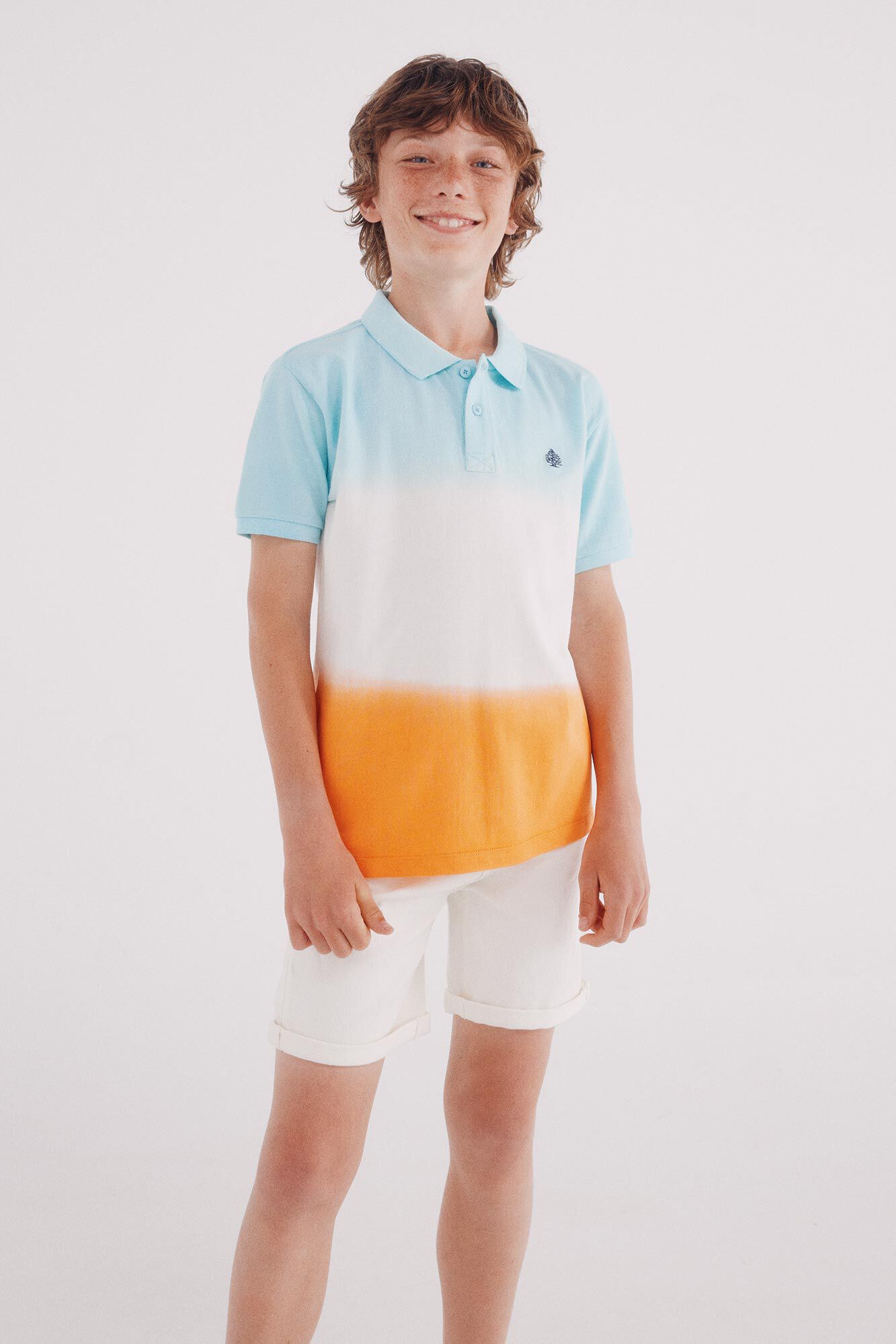 Springfield Kids Polo dip dye menino