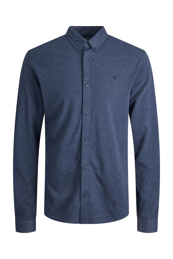 Springfield Camisa slim navy