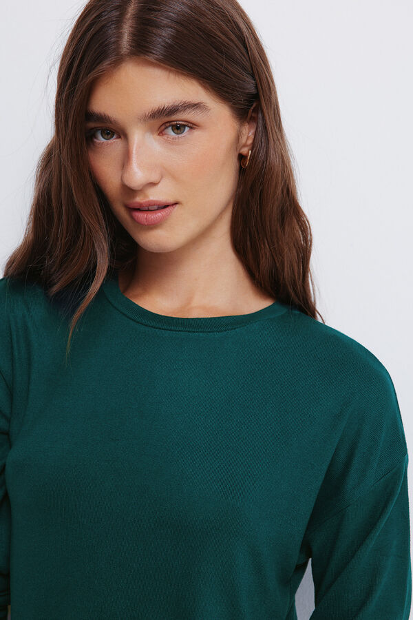 Springfield Camiseta combinada verde